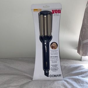 Conair curler and crimper for beach waves